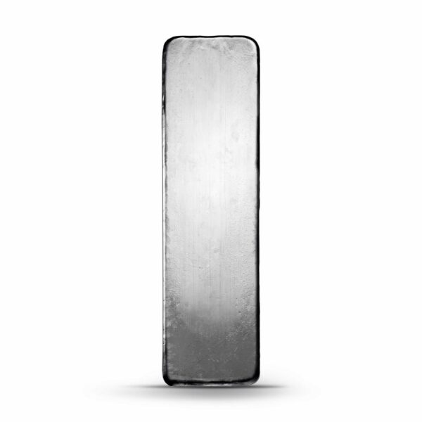 5000 g Degussa Silberbarren (gegossen) – Bild 2